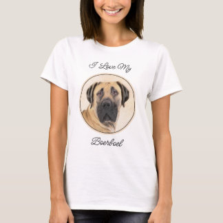 Boerboel Painting - Cute Original Dog Art T-Shirt