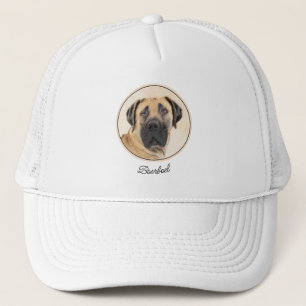 Boerboel Painting - Cute Original Dog Art Trucker Hat