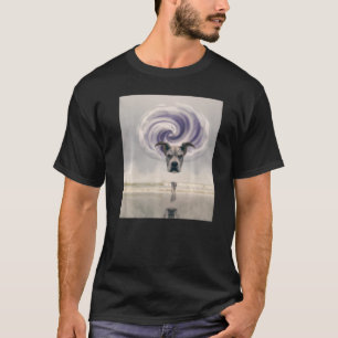 Boerboel puppy artwork cute pup doggy portrait Boe T-Shirt