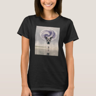 Boerboel puppy artwork cute pup doggy portrait Boe T-Shirt