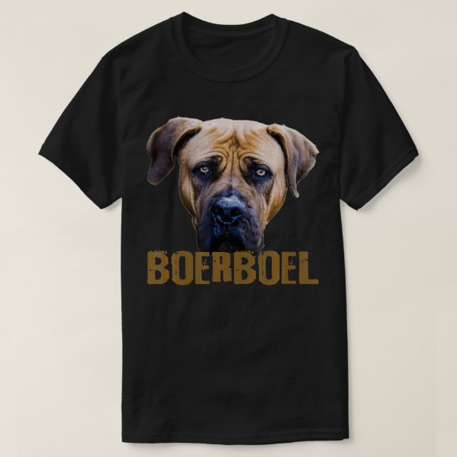 Boerboel South African Mastiff Retro  T-Shirt (Design Front)
