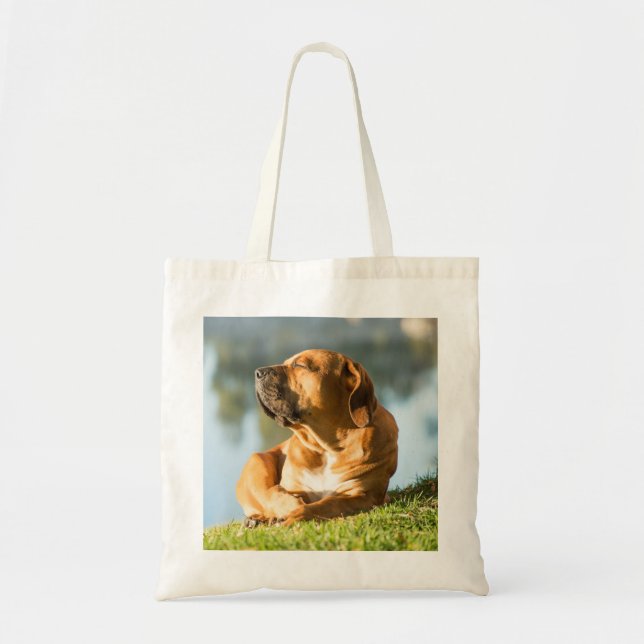 Boerboel Tote Bag (Front)