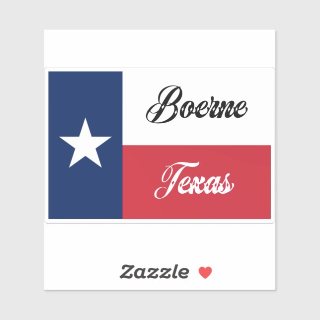 Boerne Texas Flag (Sheet)
