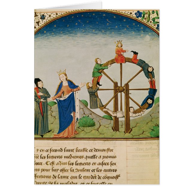 Boethius with the Wheel of Fortune (Front)