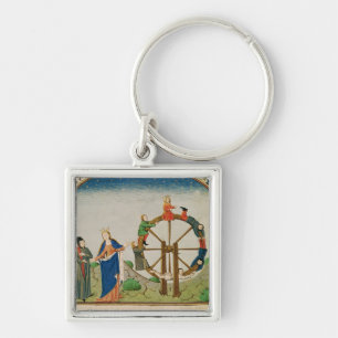Boethius with the Wheel of Fortune Key Ring