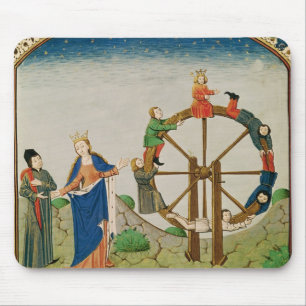 Boethius with the Wheel of Fortune Mouse Mat