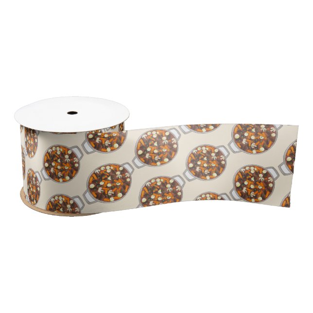 Boeuf Bourguignon Beef Burgundy Stew French Food Satin Ribbon (Spool)