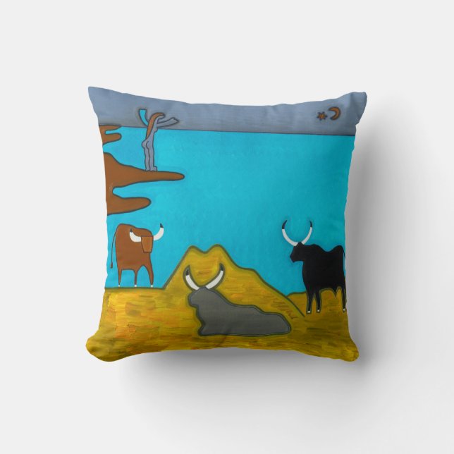 Boeufs d'Italie Cushion (Front)