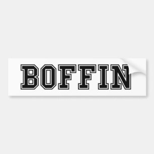 BOFFIN BUMPER STICKER