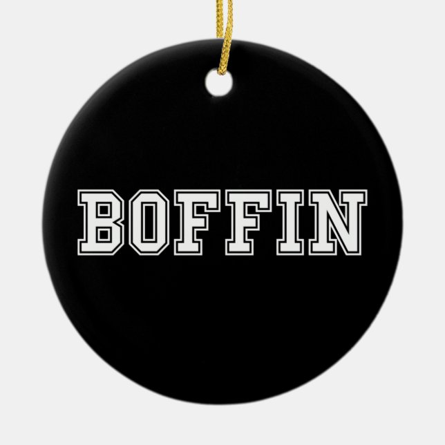 BOFFIN CERAMIC TREE DECORATION (Front)