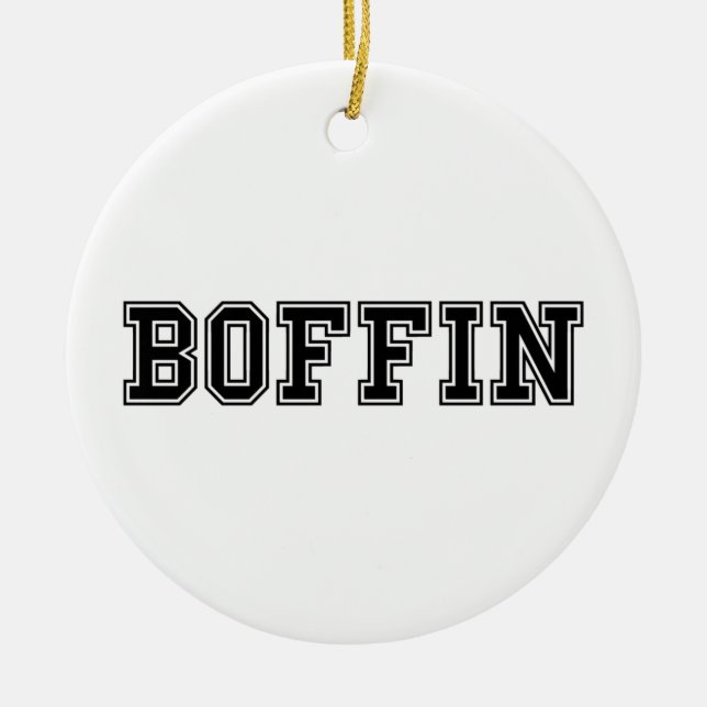 BOFFIN CERAMIC TREE DECORATION (Front)