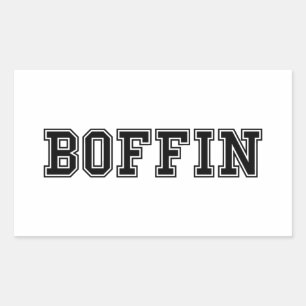 BOFFIN RECTANGULAR STICKER