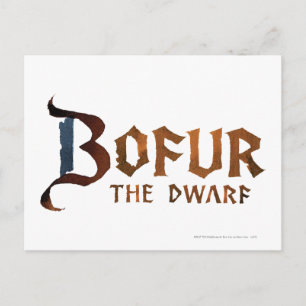 Bofur Name Postcard
