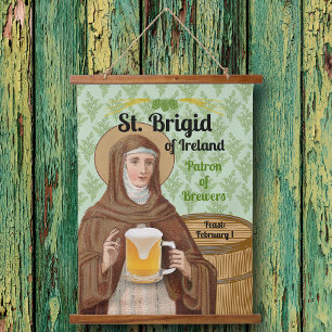 BOG FINAL Brigid Beer 2 Hanging Tapestry