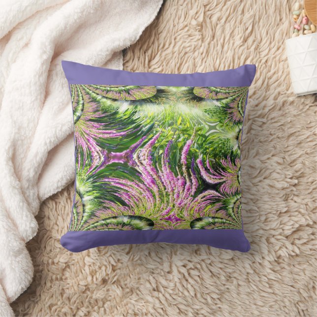 Bog Landscape Fractal Kitchen Towel Cushion (Blanket)