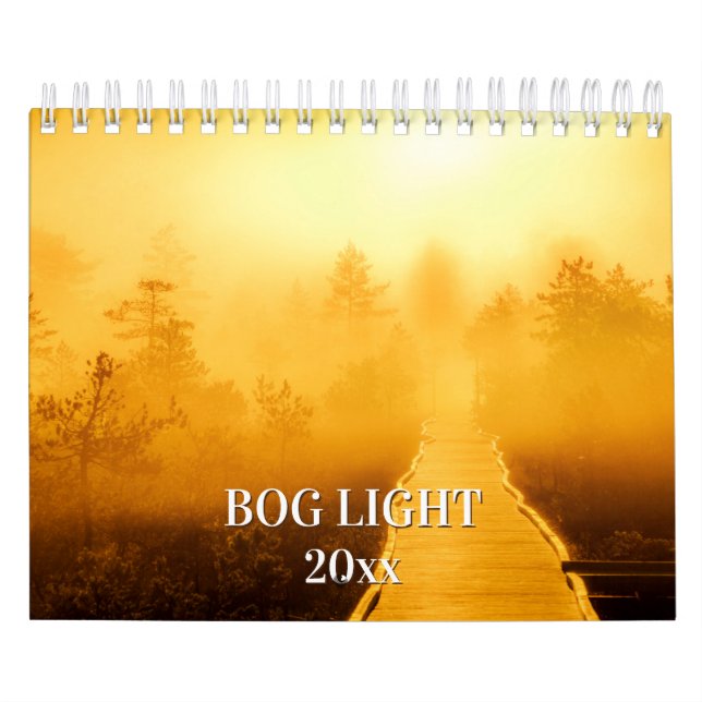 Bog Light Estonian Bogs  Calendar (Cover)
