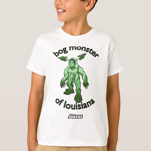 Bog Monster of Louisiana T-Shirt (Front)