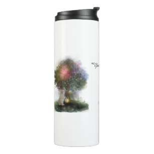 Boganhues "Pipa & Marlow" enchanted forest series  Thermal Tumbler
