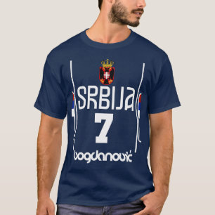 Bogdan Bogdanovic Retro Serbia Euro Basketball Fan T-Shirt