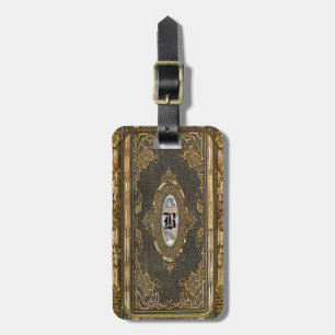 Bogged Old World Victorian Luggage Tag