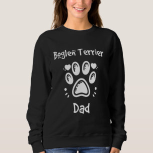 Boglen Terrier Dad Beagle Boston Terrier Mix Dog O Sweatshirt