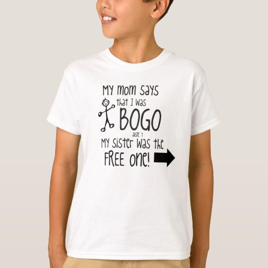 BOGO Kids sister/boy T-Shirt