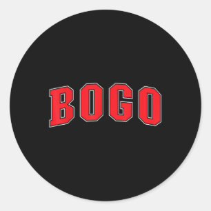 Bogo Philippines Souvenirs Filipinos Bogo Classic Round Sticker