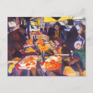 Bogomazov - Sennoy Market, Kiev,  Postcard