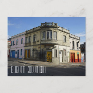 Bogotá Colombia Old Building Postcard