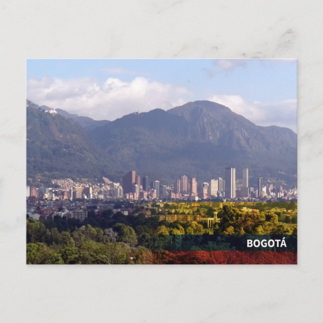 Bogotá - Colombia Postcard (Front)
