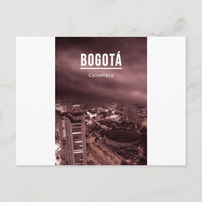 Bogota, Colombia Postcard (Front)