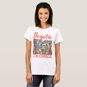 Bogotá Colombia, street graffitti mural T-Shirt