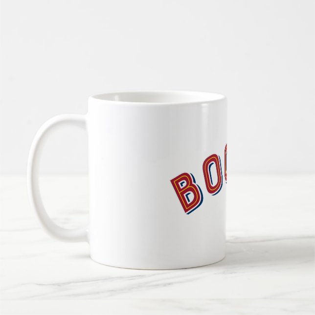 Bogota, Colombia Vintage Arch Coffee Mug (Left)