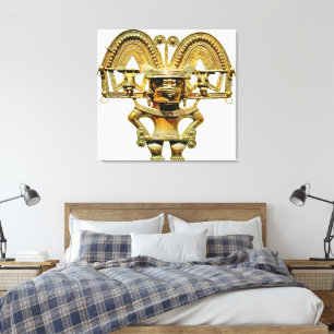 Bogotá Gold Canvas Print