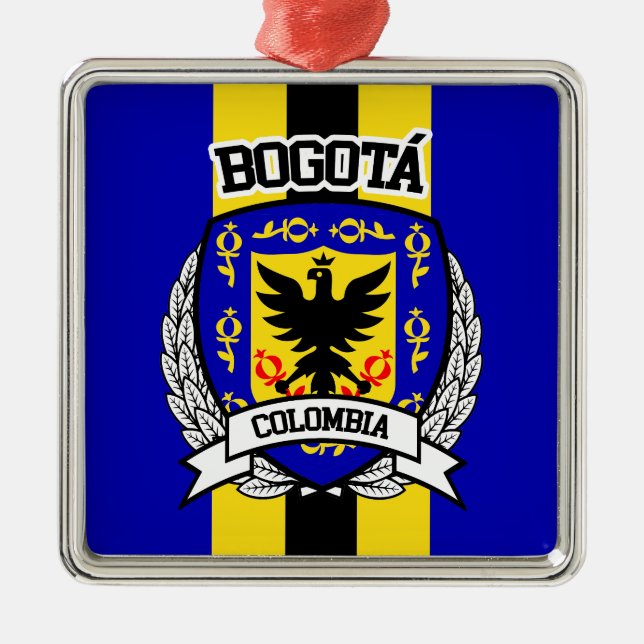 Bogotá Metal Tree Decoration (Front)