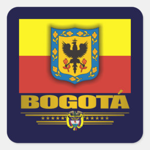 "Bogota Pride" Square Sticker