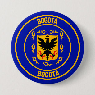 Bogotá Round Emblem 7.5 Cm Round Badge