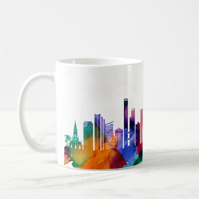 Bogota Skyline Coffee Mug (Left)