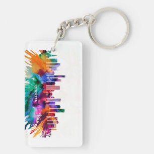 Bogota Skyline Key Ring