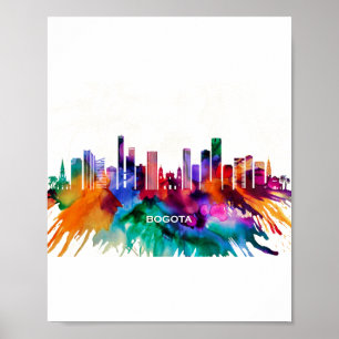 Bogota Skyline Poster