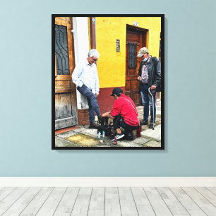 Bogotá Street Scenes Canvas Print