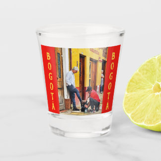 Bogotá Street Scenes Shot Glass