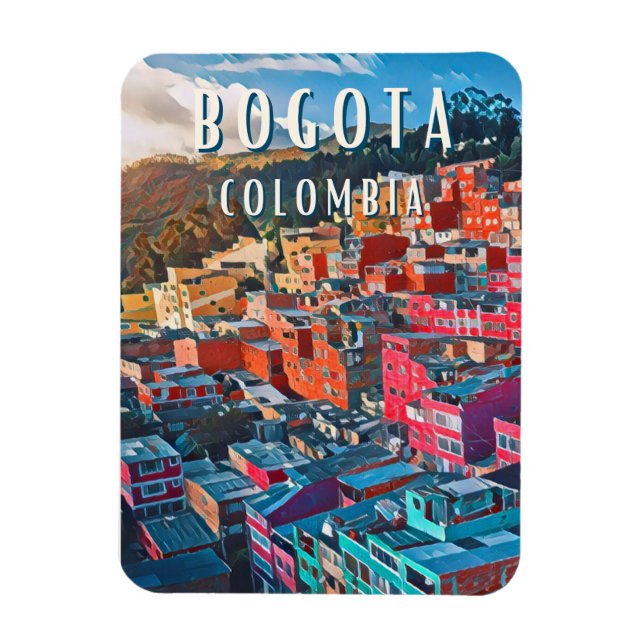 Bogota: Vibrant capital of Colombia Magnet (Vertical)