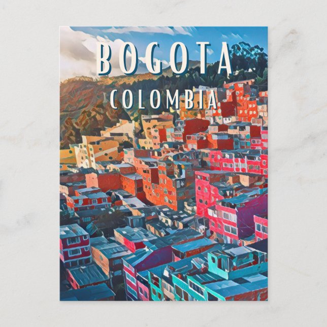 Bogota: Vibrant capital of Colombia Postcard (Front)