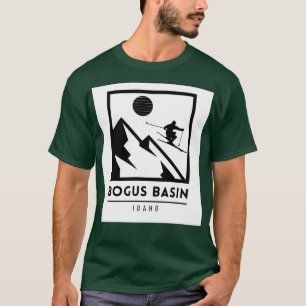 Bogus Basin Idaho United States ski TShirt 1