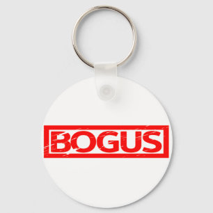 Bogus Stamp Key Ring