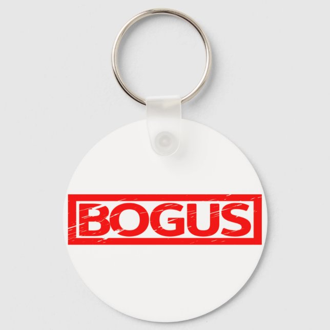 Bogus Stamp Key Ring (Front)