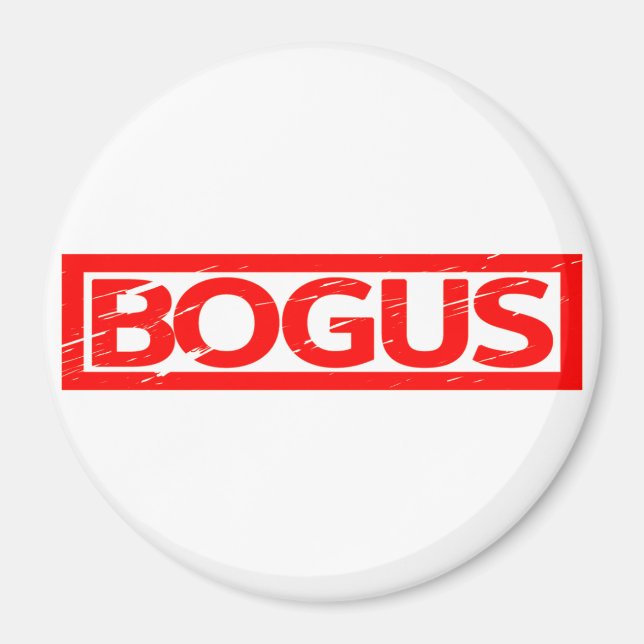 Bogus Stamp Magnet (Front)