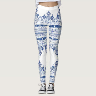 Bohem Blue Leggins Leggings
