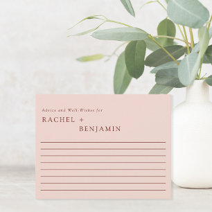 Bohemain Earth Colours Wedding Advice & Well Wishe